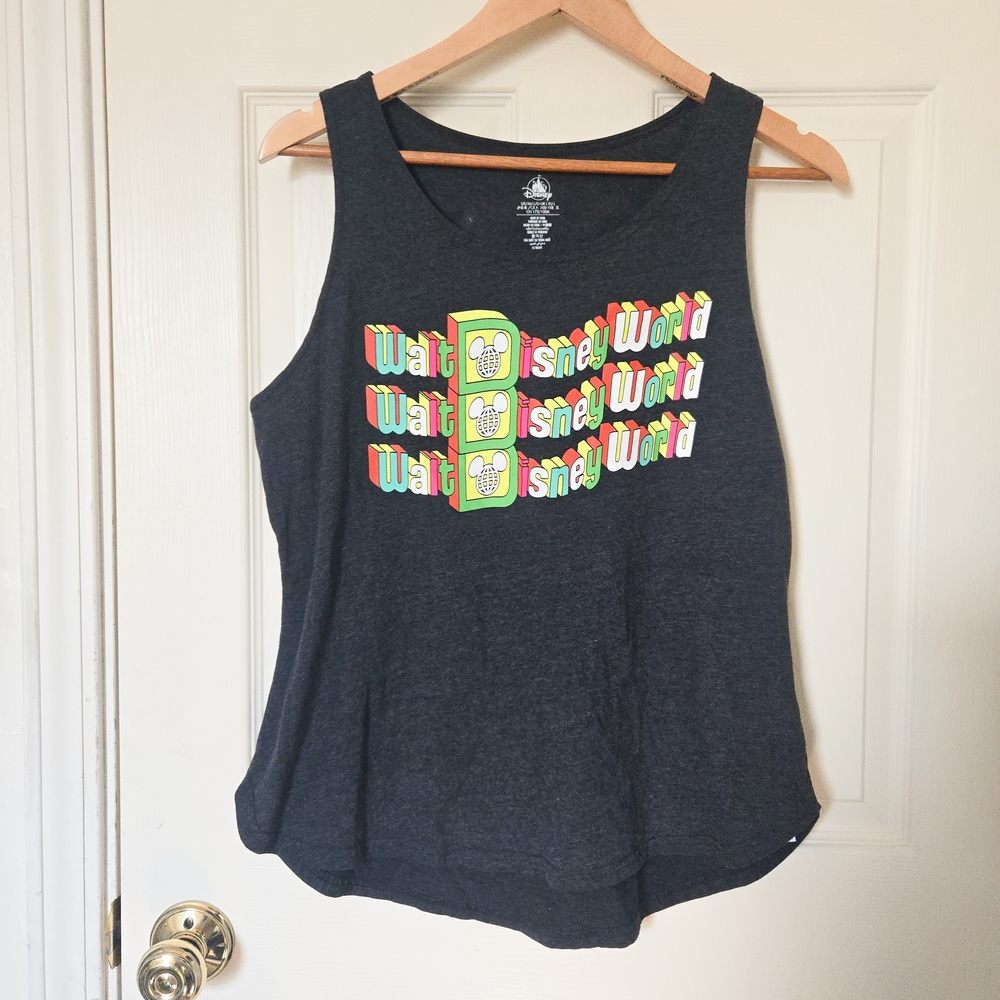Disney Women's Gray Tank Top